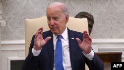 Rais wa Marekani Joe Biden. November 2, 2023. (Photo by ANDREW CABALLERO-REYNOLDS / AFP)