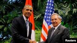 Predsednici SAD i Kube, Barak Obama i Raul Kastro uoči susreta u Havani