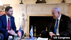 بنیامین نتانیاهو و جی‌دی ونس (آرشیو)