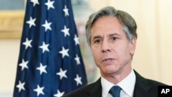 Menteri Luar Negeri Amerika Serikat Antony Blinken dalam sebuah acara di Washington pada 9 September 2021. (AP Photo/Jacquelyn Martin)