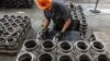 China Factory Activity Shrinks for First Time in 2 Years