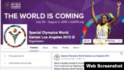 ទំព័រ​ Facebook ​របស់គណៈ​កម្មធិការ​កីឡា​​អូឡាំពិក​​ពិសេស​ ​Special Olympic ​ធ្វើ​នៅទីក្រុង ​Los Angles ស.រ.អា.​ឆ្នាំ២០១៥​