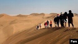 tourism in Iran's desert, گردشگری در کویر مرنجاب ایران