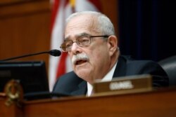 FILE - Rep. Gerald Connolly, D-Va., speaks on Capitol Hill in Washington, Feb. 5, 2020.