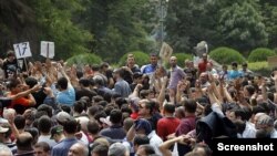 უეფას სუპერთასის ფინალური მატჩის ბილეთების რიგი, თბილისი, ვაკის პარკი