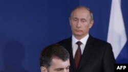 Milliarder Mixail Proxorov, Bosh vazir Vladimir Putin