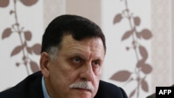 Fayez el-Sarraj, chef du gouvernement d'union nationale (GNA), Tripoli, le 3 avril 2016. 