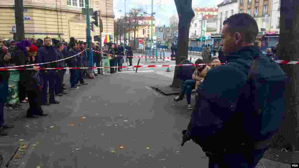 ፈረንሣይ ከተማ ሳን ደኒ (Saint-Denis) ውስጥ የተካሄደ ፀረ-ሽብር ዘመቻ