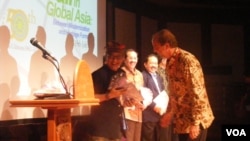 Pembukaan konferensi Bali in Global Asia yang berlangsung 16-18 Juli di Denpasar. (Foto: VOA/Muliarta)