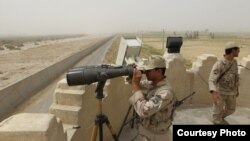 ایرانی سرحدی محافظ ۔ فائل فوٹو