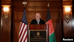 جمهور رئیس محمد اشرف غني دا څرګندونې په واشنګټن کې د امریکايي چارواکو سره د ملاقات نه وروسته وکړلې. 