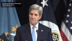 Kerry Comments at National Defense University