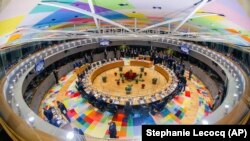 Sommet des leaders européens à Bruxelles, 14 décembre 2018.