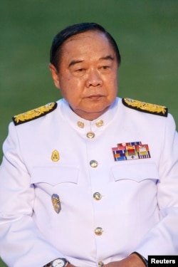 FILE - Thai Deputy Prime Minister and Defense Minister Prawit Wongsuwan.