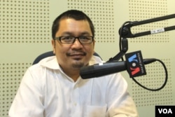 Ou Virak, head of the think tank Future Forum