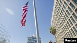 쿠바 아바나주재 미국대사관 건물. (자료사진)