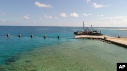 남중국해의 티투섬(중국명 중예다오·필리핀명 파가사).