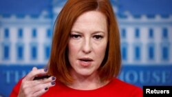 Juru bicara Gedung Putih, Jen Psaki 