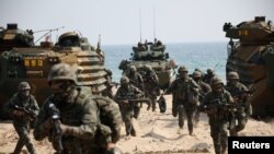 US and South Korea conduct joint amphibious landing drills