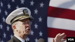 Ketua Gabungan Kepala-Kepala Staf AS, Laksamana Mike Mullen.