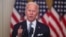 Joe Biden speaks about Afghanistan at the White House in Washington