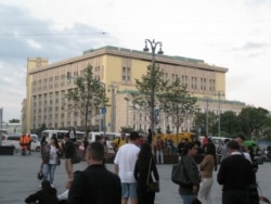 克格勃长期策划散布假消息。位于莫斯科市中心的前克格勃总部大楼，目前是俄罗斯联邦安全局所在地。2018年7月。