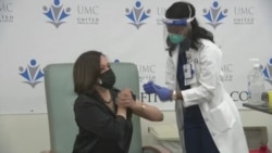 Kamala Harris azwi mangwele ya Moderna