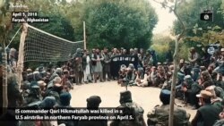 US Airstrike Kills IS Leader in N. Afghanistan