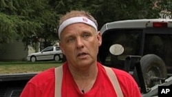 Landscaper Kraig Leatherman says he worked hard to clean up his finances.