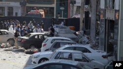 مقامات وایي چې په دې چاودنه کې ٢٠ تنه ټپیان شوي هم دي