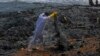 Plastics from Burning Ship Cover Sri Lanka Beach