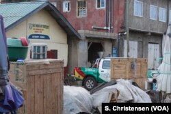 A church in Agbogbloshie slum hosts a registration center for a biometric ID card launched by Ghana’s president in 2017.