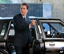 Matthew McConaughey as defense attorney Mick Haller in "The Lincoln Lawyer"