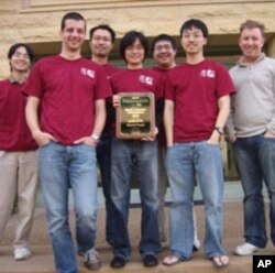 Stanford's team solved five of 11 problems, finishing in 14th place, along with 21 other teams.