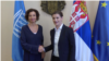 Generalna direktorka UNESKO Odri Azule i premijerka Srbije Ana Brnabić, Foto: video grab 