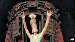 From the film: "All Maya kept the same ritual, solar and long count calendars, using them to describe the past and foretell the future."