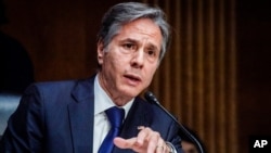 ენტონი ბლინკენი, აშშ-ის სახელმწიფო მდივანი სენატში გამართულ მოსმენებზე 