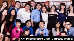 Chinese American Student Association members at Rensselaer Polytechnic Institute in Troy, New York