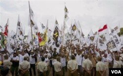 Kampanye Partai Keadilan Sejahtera, sebagai salah satu partai Islam dalam pemilu 2009.