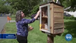 AQSh ko'chalaridagi mitti kutubxonalar