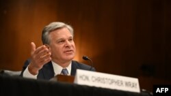 Direktor FBI-a Christopher Wray svjedoči u Senatu (Foto: Mandel NGAN/AFP)