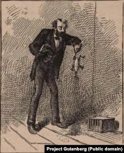 Illustration for The Celebrated Jumping Frog of Calaveras County by Mark Twain