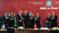 Prezident İlham Əliyevə Türk Dünyasının Ali Ordenini təqdim edilib