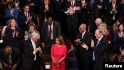 3일 개원한 116대 연방 의회에서 낸시 펠로시 민주당 의원이 8년 만에 하원의장으로 다시 선출됐다.