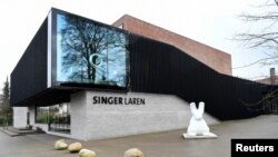 The Singer Laren Museum, where the work of art "Spring Garden" by Vincent Van Gogh was stolen, is seen closed to the public because of the coronavirus disease (COVID-19) outbreak, in Laren, Netherlands March 30, 2020. 