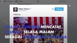 Hillary Clinton Ukir Sejarah