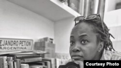 Photojournalist Vanessa Charlot is being honored by the International Women's Media Foundation for her work covering protests. (Credit: Vanessa Charlot)