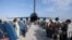 Evakuacija Avganistanaca na aerodromu Hamid Karzai u Kabulu, 24. avgusta 2021. Foto: AFP/Vojno vazduhoplovstvo SAD