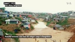Monsoon Rains Threaten Thousands of Rohingya Refugees in Bangladesh Camps