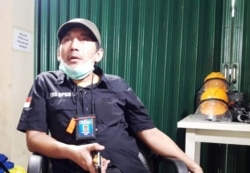 Wahyu Pristiawan, Komandan TRC BPBD DIY. (Foto: VOA Nurhadi)